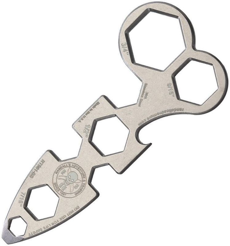 WRAT Wrench Tumbled Stainless