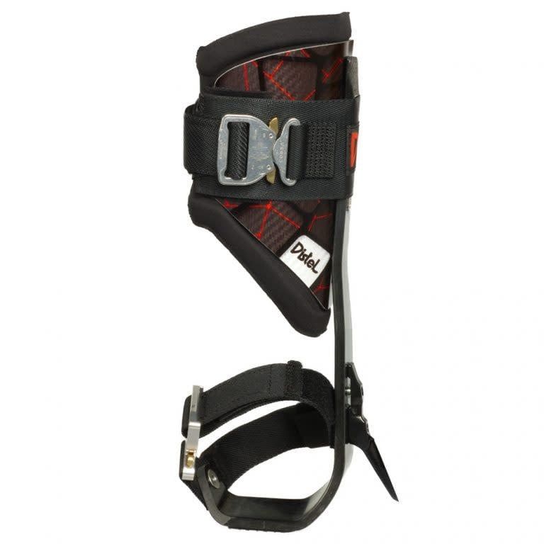 Distel-Carbon 3.1, Pad Plus, Velcro-Strap, Short Gaff