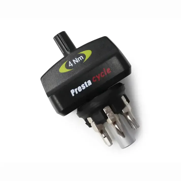 Prestacycle Mini TorqKeys - 4Nm Preset Torque Tool w/6 Bits &amp; Holder