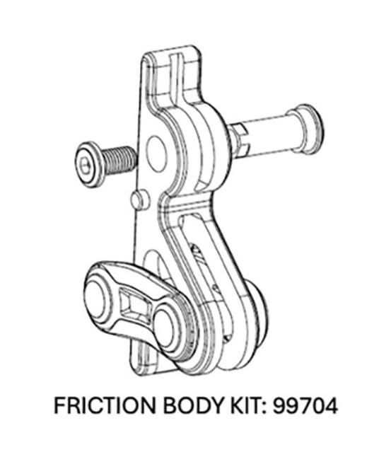 Rope Runner Vertec Upgraded Friction Body Kit