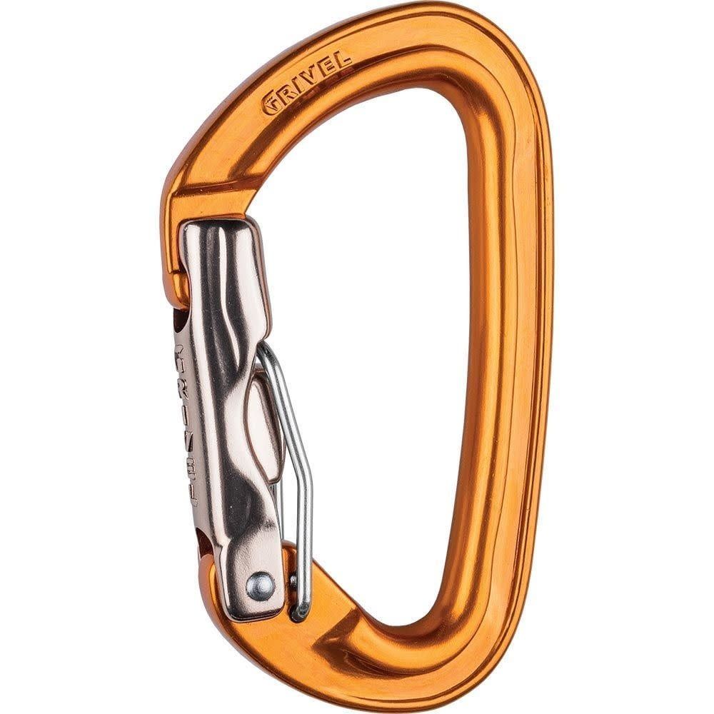 GRIVEL PLUME WIRE LOCK CARABINER GOLD