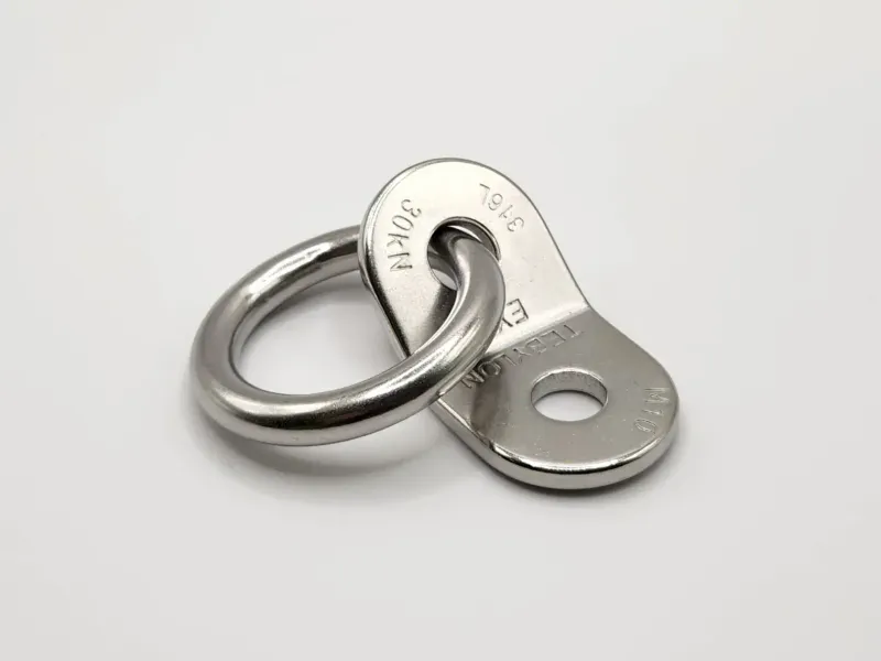 TEBYLON EXP³ 316SS Anchor Plate with Ring