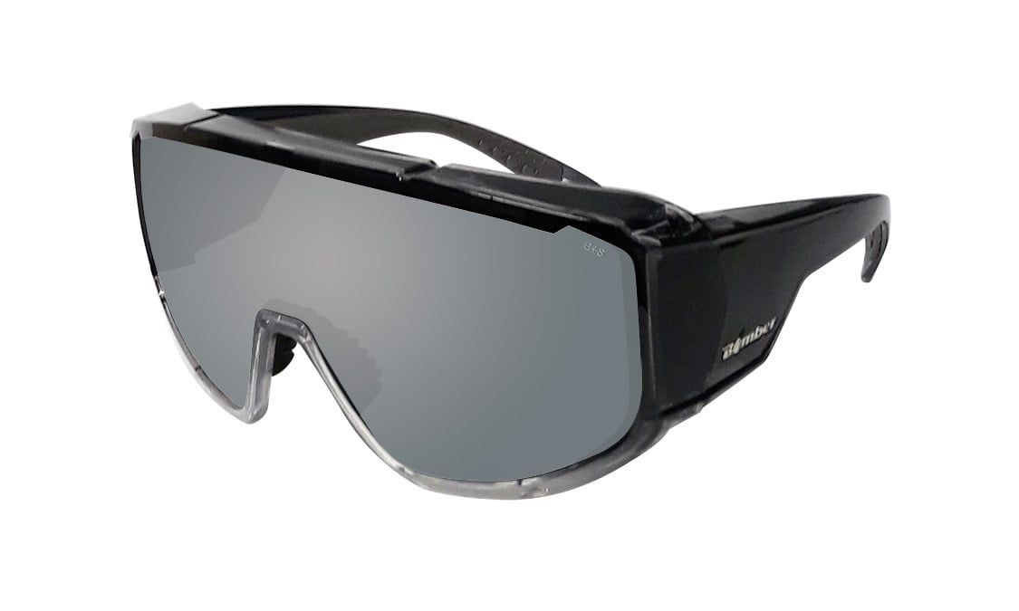 MAGNUM CRYSTAL FRAME, Style: SILVER MIRROR PC SAFETY LENS