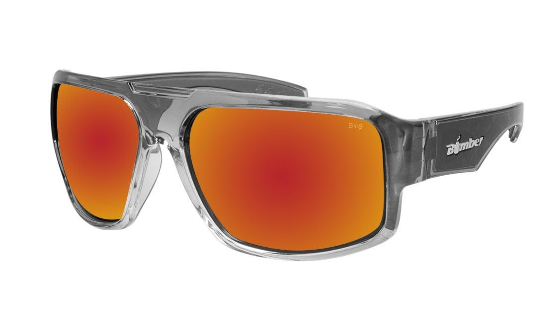 MEGABOMB CRYSTAL FRAME, Style: RED MIRROR PC SAFETY LENS