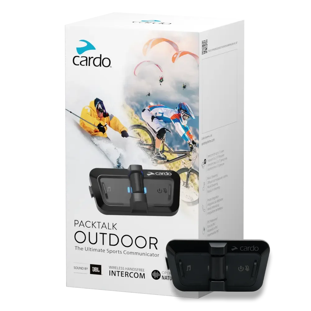 PACKTALK OUTDOOR, Color: BLACK