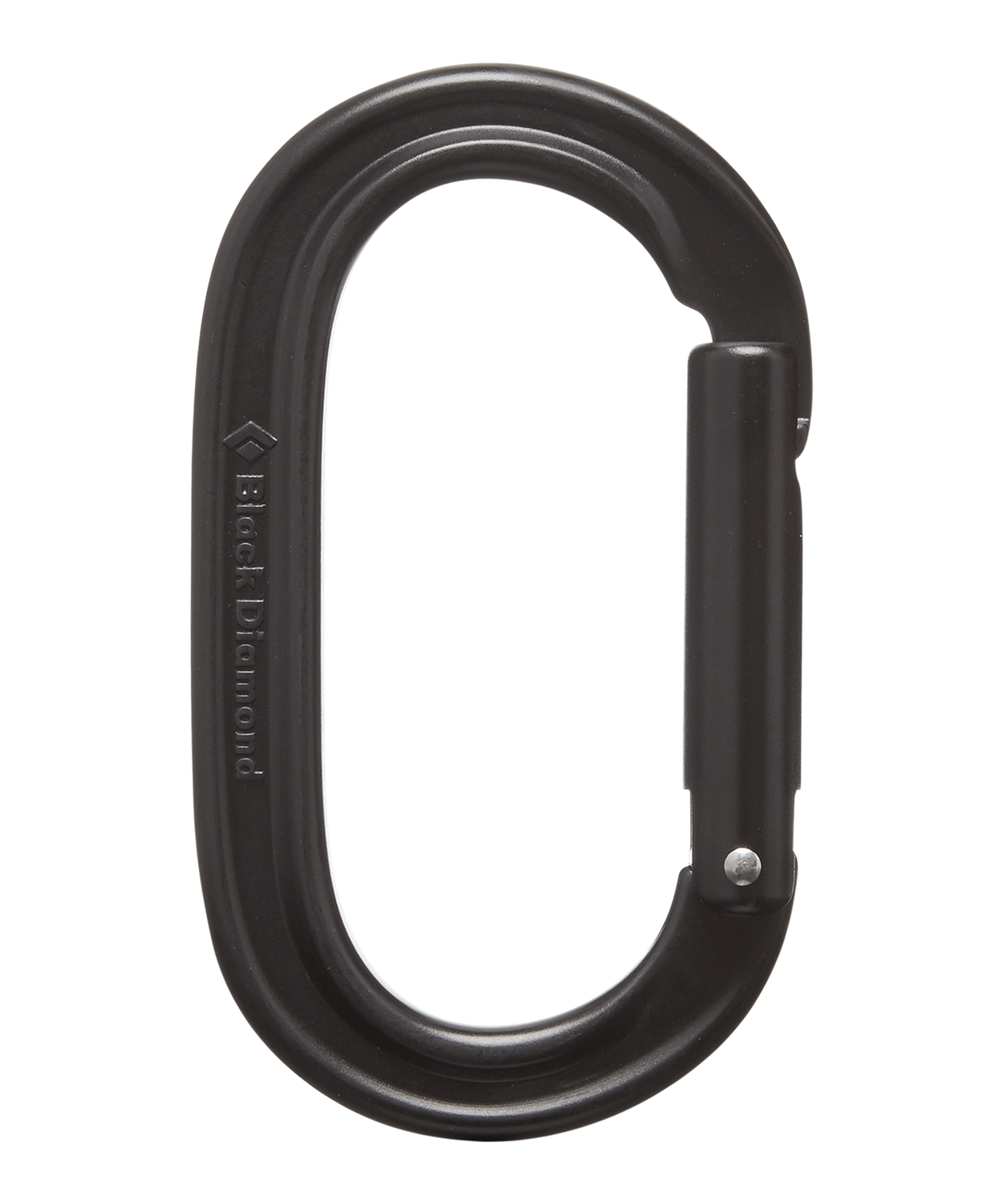 OVAL KEYLOCK CARABINER, Color: Black