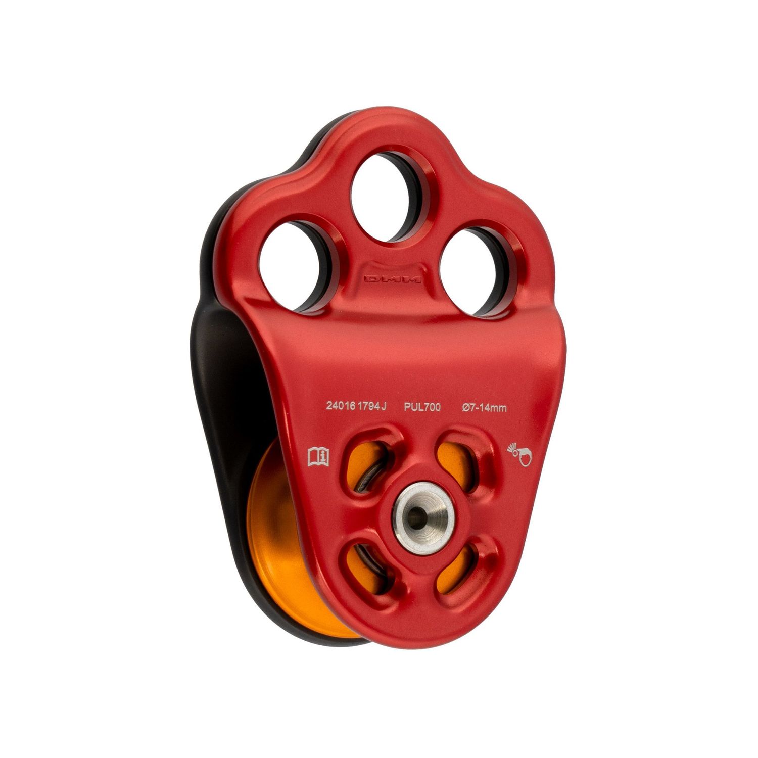Triple Attachment Pulley 2, Color: Red