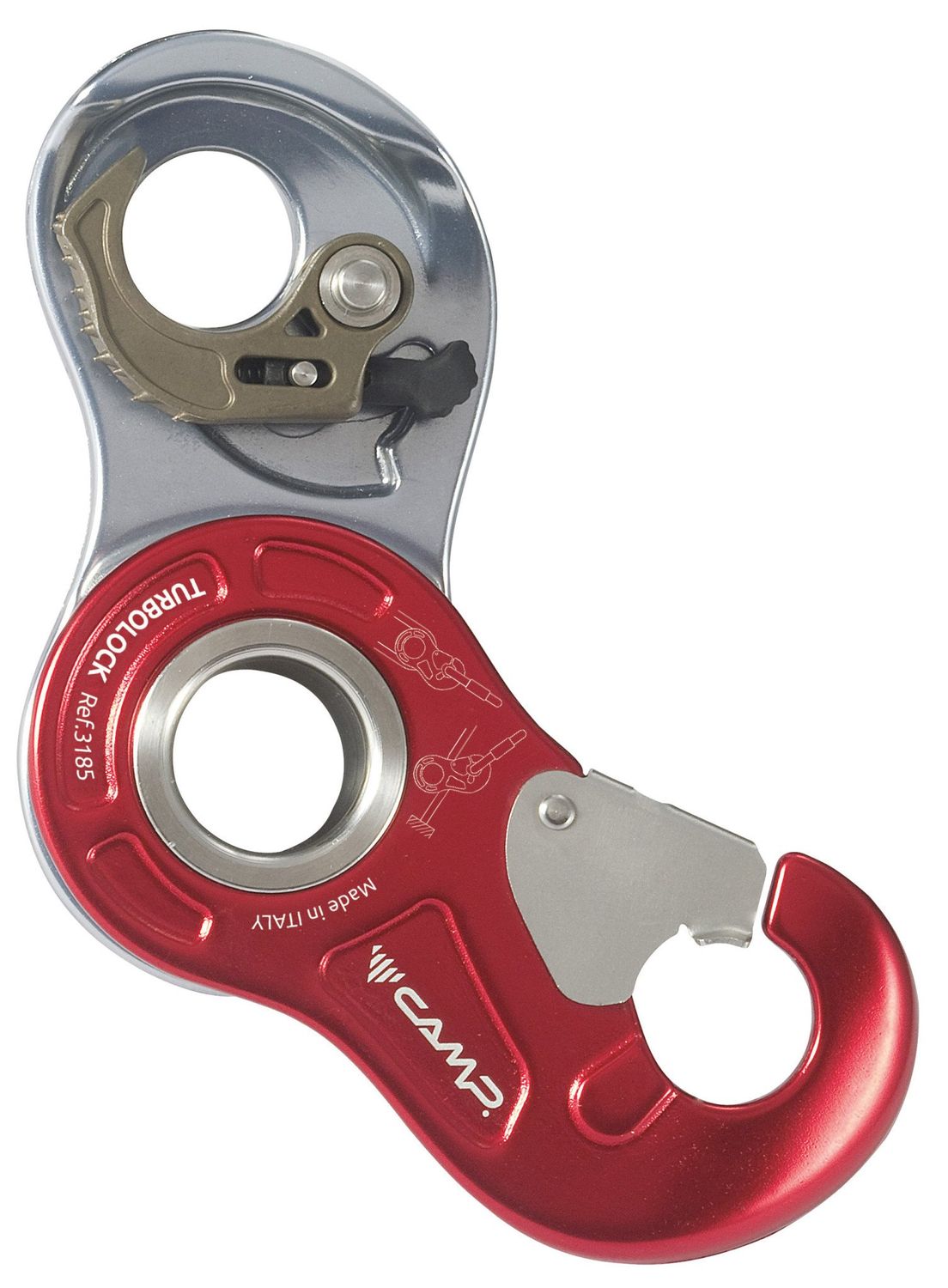 TURBOLOCK, Color: Silver/Red