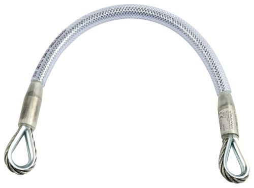 CAMP Anchor Cable 7 mm Zinc-Plated Steel Eyes with 15 mm Plastic Tubing