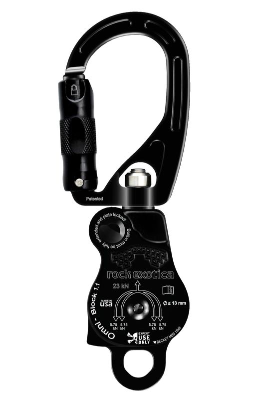 Omni SwivaBiner OVAL Double Sheave