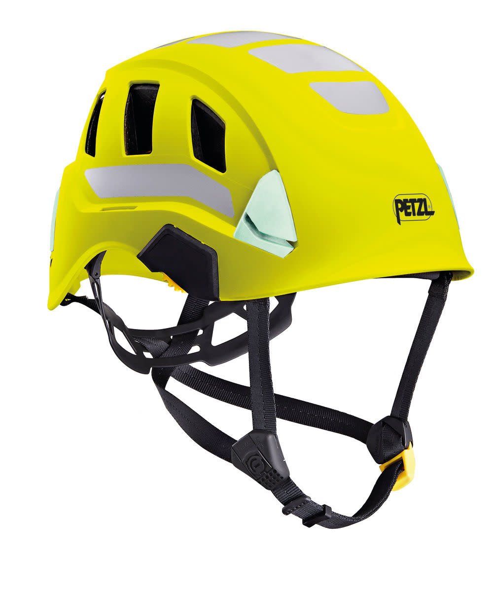 STRATO VENT HI-VIZ HELMET, Color: YELLOW