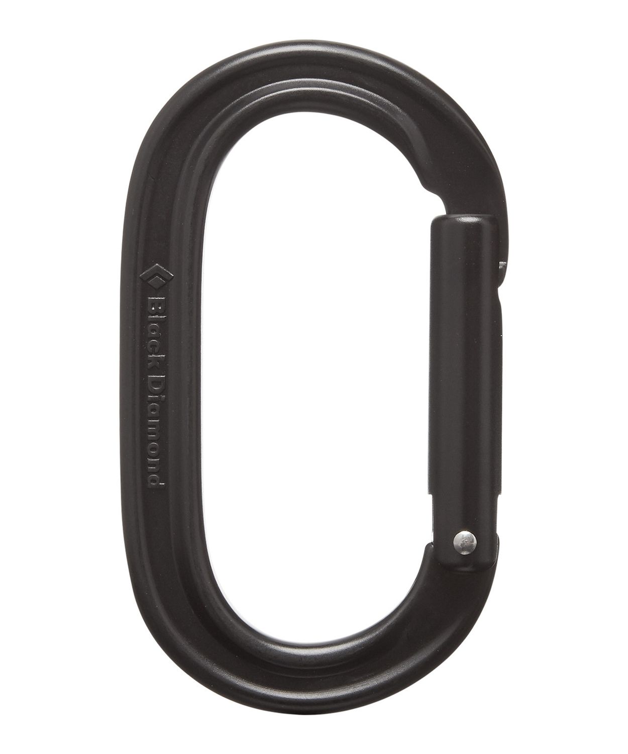 OVAL KEYLOCK CARABINER, Color: Black