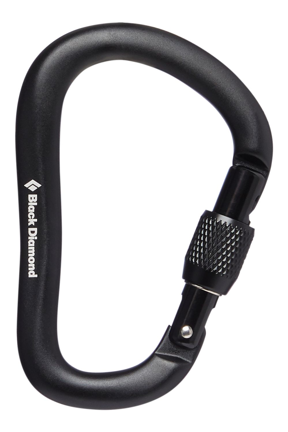 Rocklock Screwgate Carabiner, Color: Black