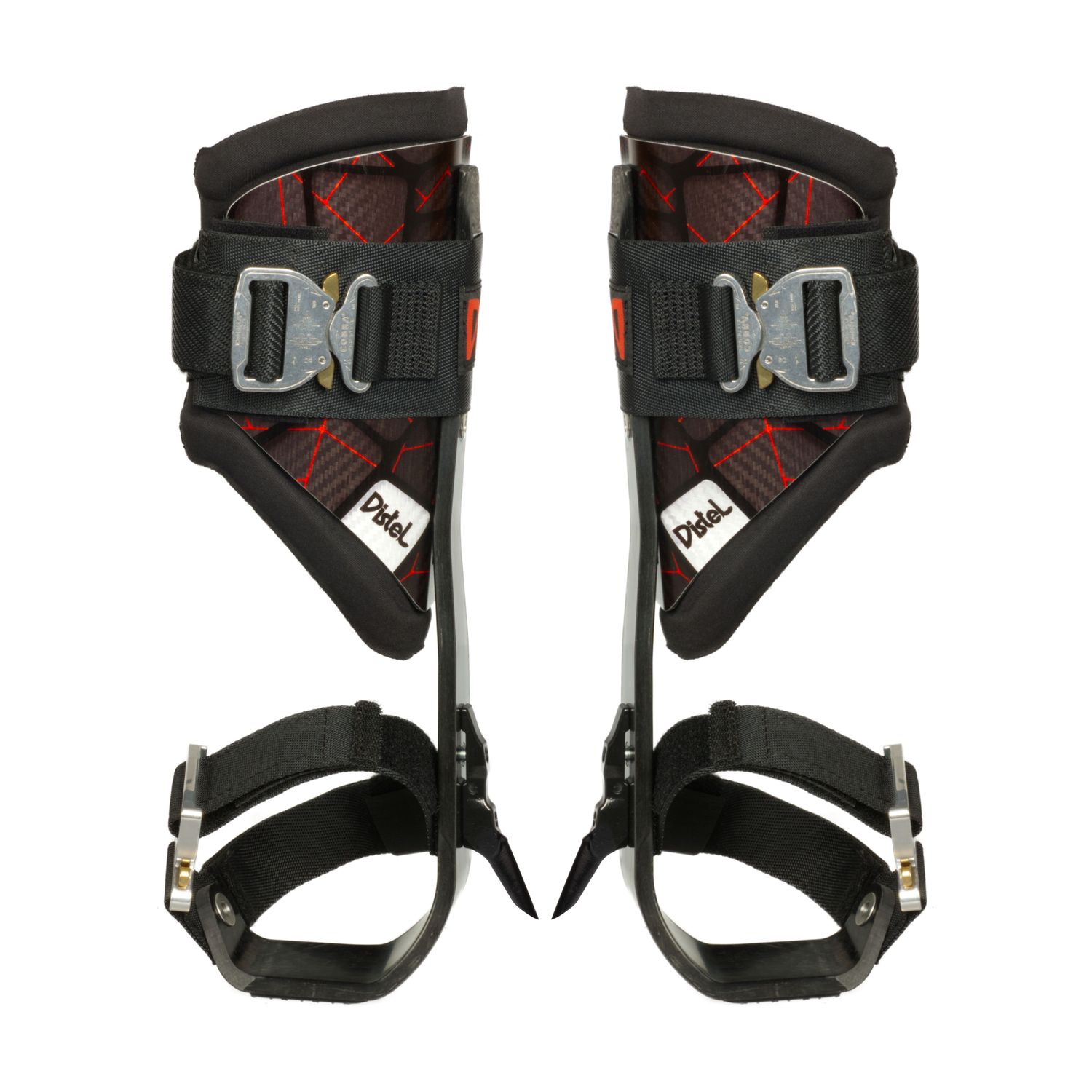 Distel-Carbon 3.1, Pad Plus, Click-Strap, Medium Gaff