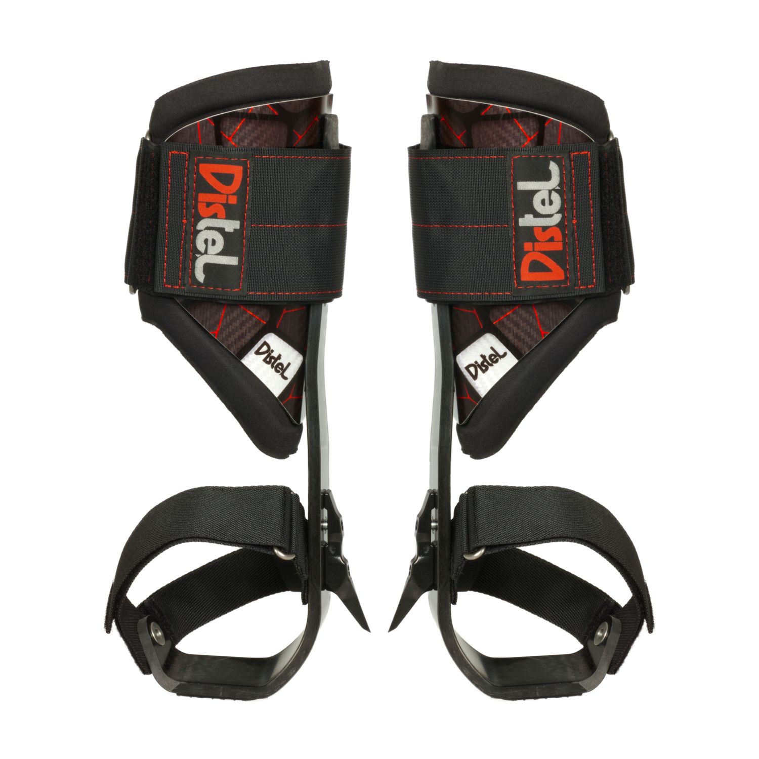 Distel-Carbon 3.1, Pad Plus, Velcro-Strap, Short Gaff