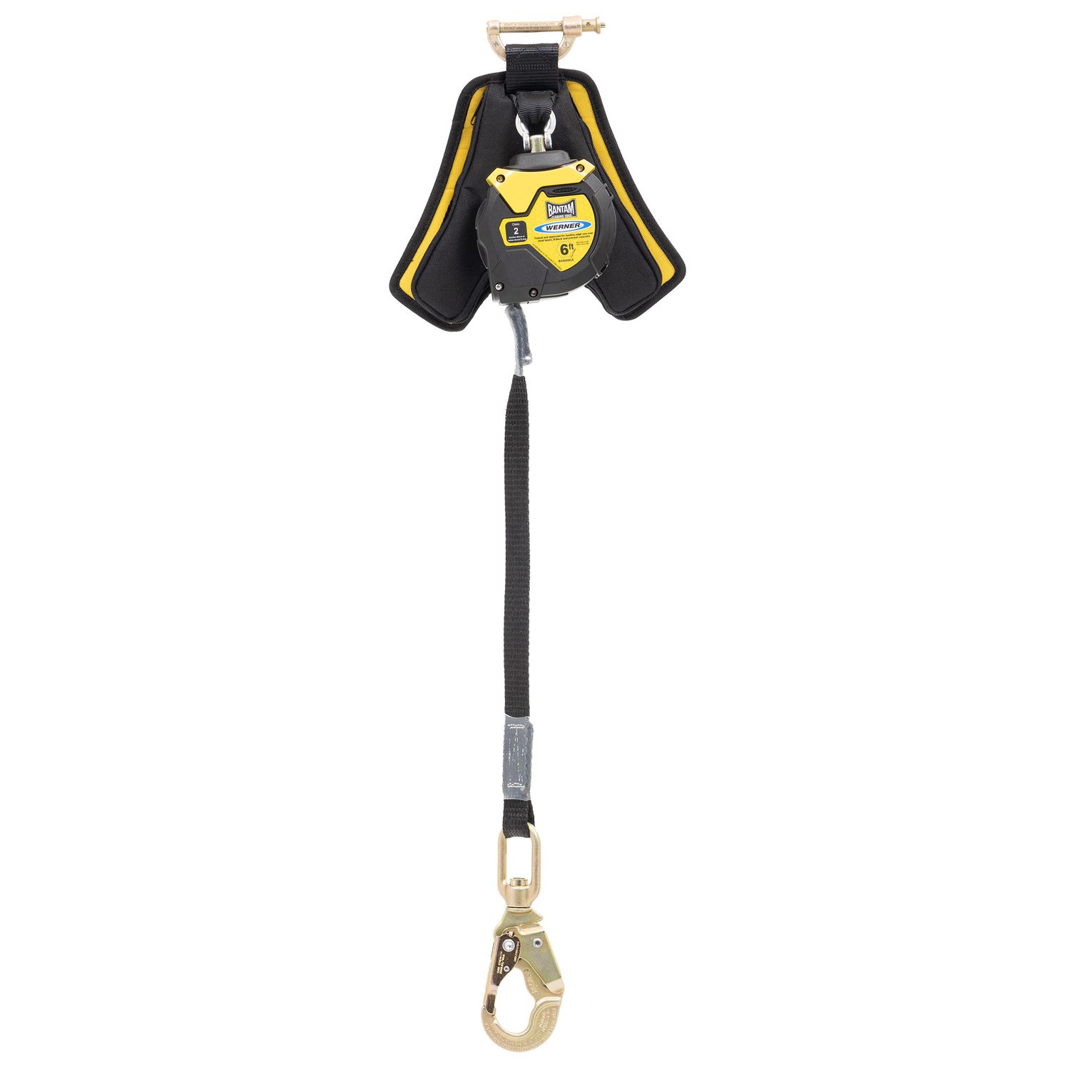 6ft Bantam Web Self-Retracting Lifeline, Leading Edge Capability