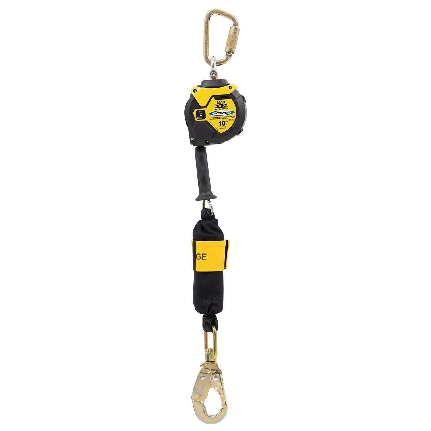 10ft Max Patrol Self-Retracting Lifeline, Leading Edge Capability