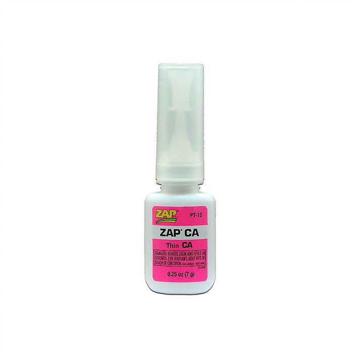 ZAP CA: THIN VISCOSITY CA/SUPERGLUE, Size: 1/4 oz.