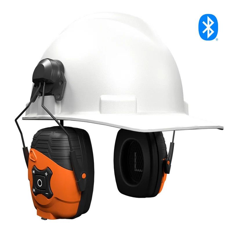 LINK 2.0 Helmet Mount Earmuff - Safety Orange