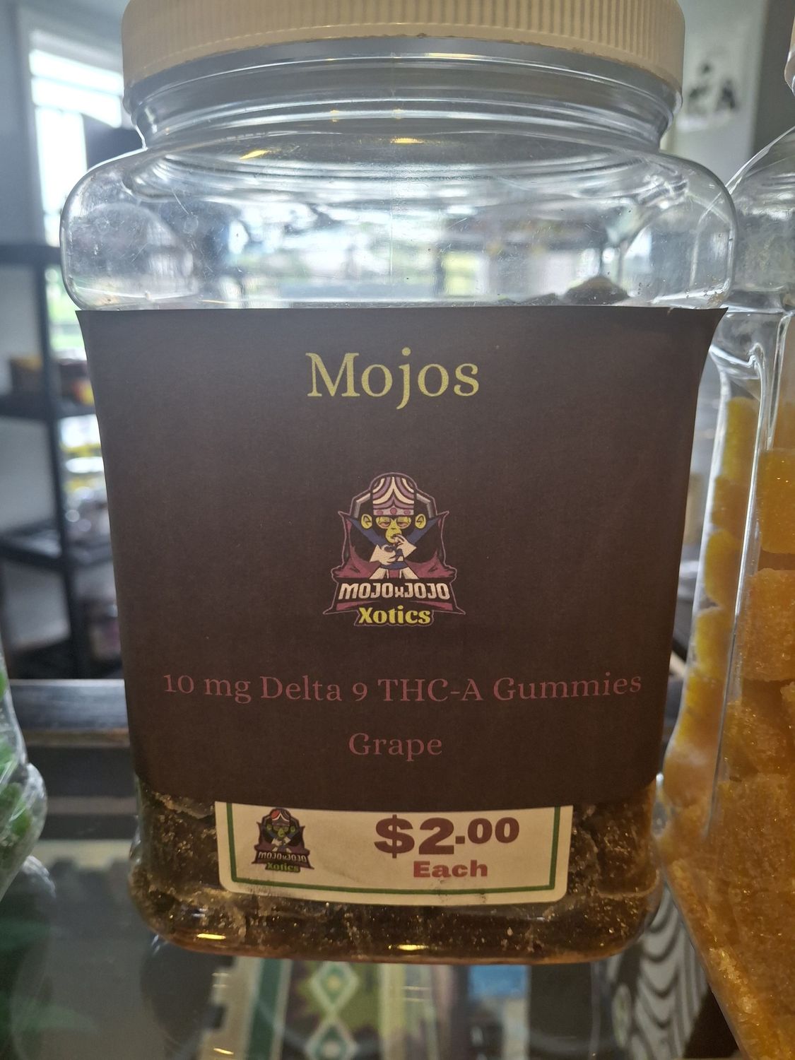 Mojos Gummies, flavors: Grape