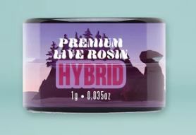 Premium Live Rosin, flavor: Melted Strawberries (Hybrid)