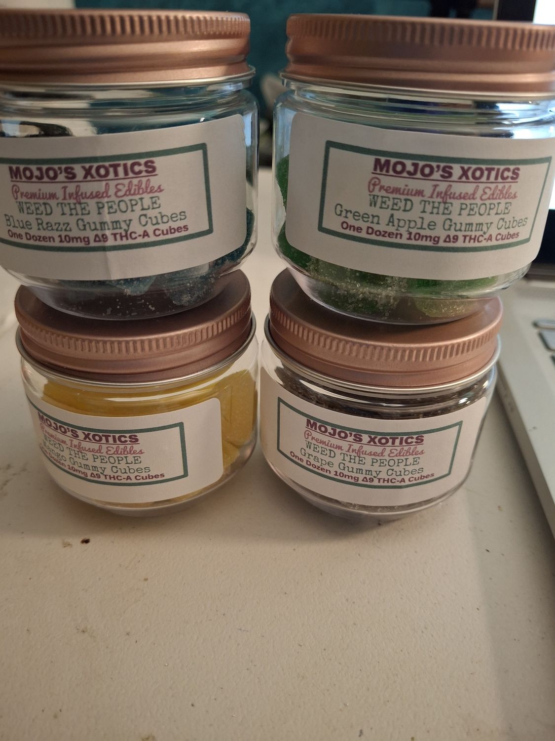 Weed The People Gummy Cubes