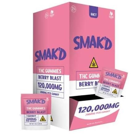 Smak'D THC Gummies