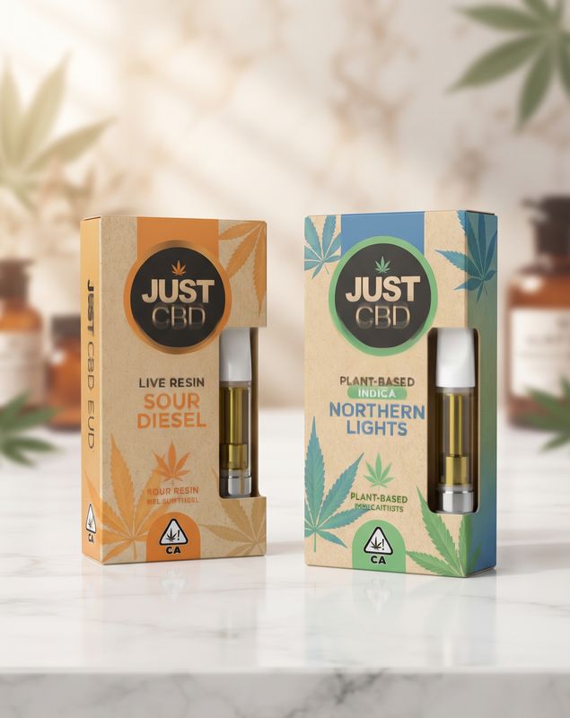 Just CBD Live Resin Vape Cartridge