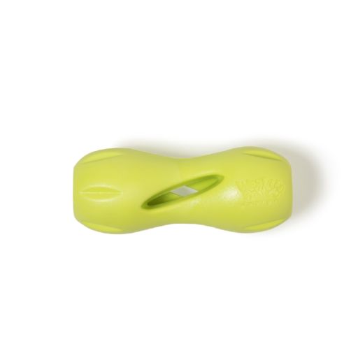 West Paw Zogoflex Qwizl Small 5.5  Dog Toy Granny Smith