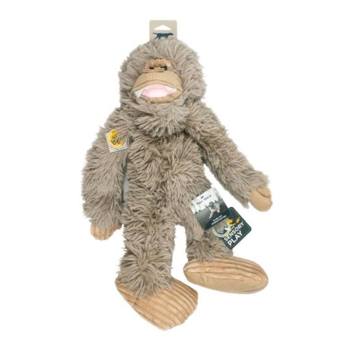 022266176015 20 in. Plush Stuffless Big Foot Dog Toy
