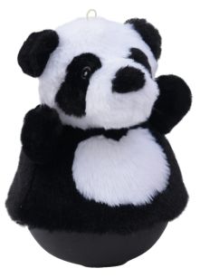 Panda Roly Poly Dog Toy
