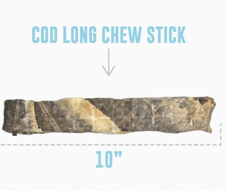 icelandic cod long chew sticks