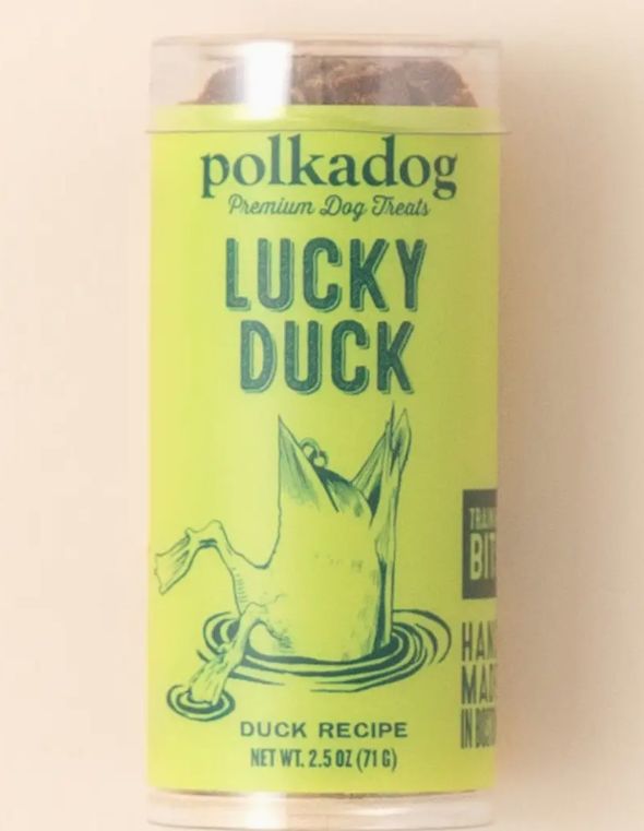 Polkadog Lucky Duck Training Bits Crunchy Dog and Cat Treats