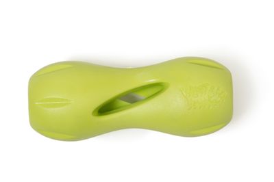 West Paw Zogoflex Qwizl Large 6.5  Dog Toy Granny Smith