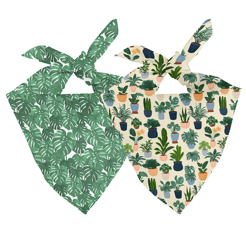House Plant Dog Bandana, Size: Large