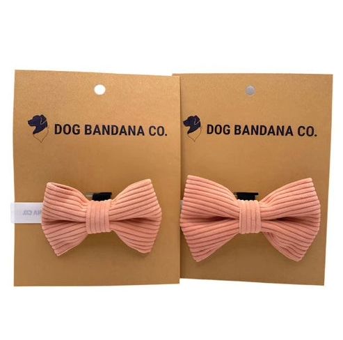 Corduroy Pet Bow Tie, Size: Large