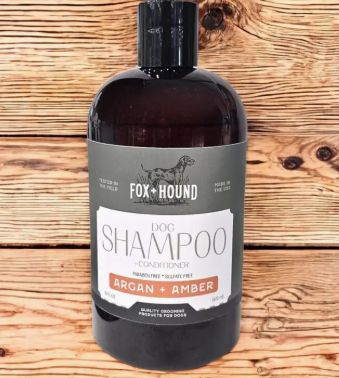 Argan and Amber Fox + Hound Shampoo