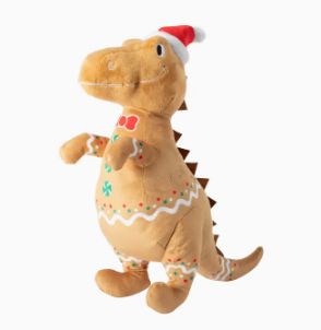 Cookie-Saurus Plush Dog Toy