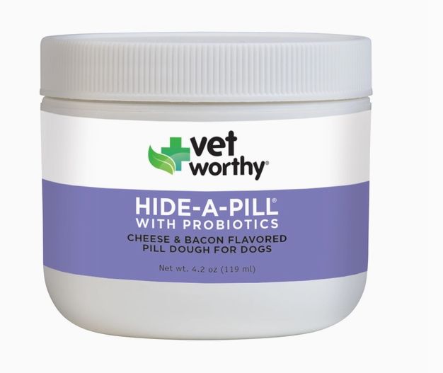 Vet Worthy Hide A Pill Cheese &amp; Bacon Probiotic Paste 4.2oz