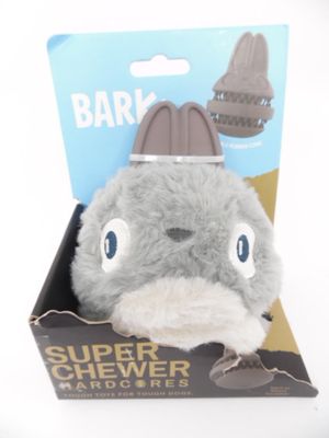 BARK Super Chewer Rubber Rabbit Dog Toy - Hare Raiser