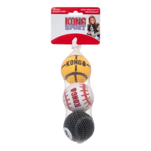KONG Sports Balls Medium 3Pack (Assorted)