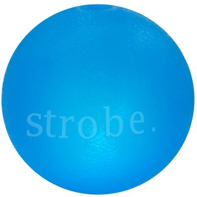 Planet Dog Orbee-Tuff Strobe Light Up Dog Ball  Blue  One-Size