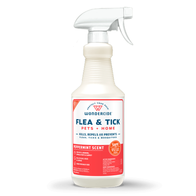 Wondercide Peppermint Flea &amp; Tick Spray for Pets Plus Home with Natural Essential Oils, 32 fl. oz., 32 FZ
