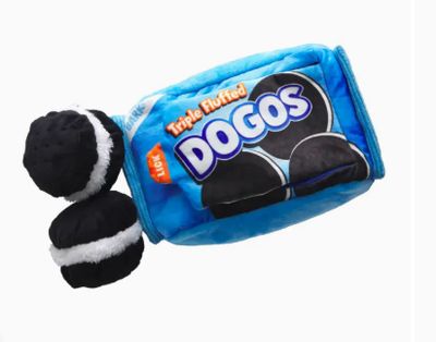 Bark Dogo Dunkers Plush Dog Toy 3pc Xs-Medium