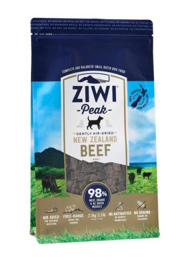 Ziwi Daily Dog Cuisine Grain-Free Beef Air-Dried Dog Food, 2.2 Lb