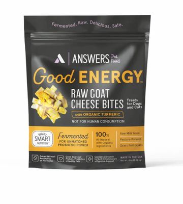 Good Energy Raw Goat Cheese Bites