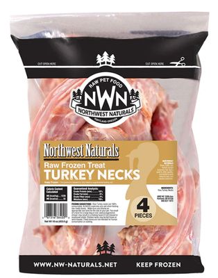 Raw Frozen Turkey Necks