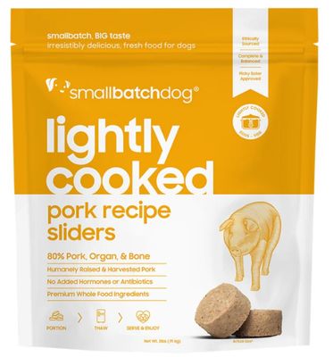 Lightly Cooked Pork Sliders