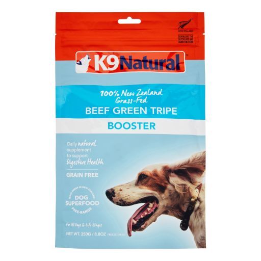 K9 Natural Freeze-Dried Beef Green Tripe Booster for Dogs, 7 Oz