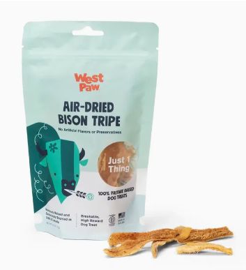 Air-Dried Bison Tripe Single Ingredient Dog Treats